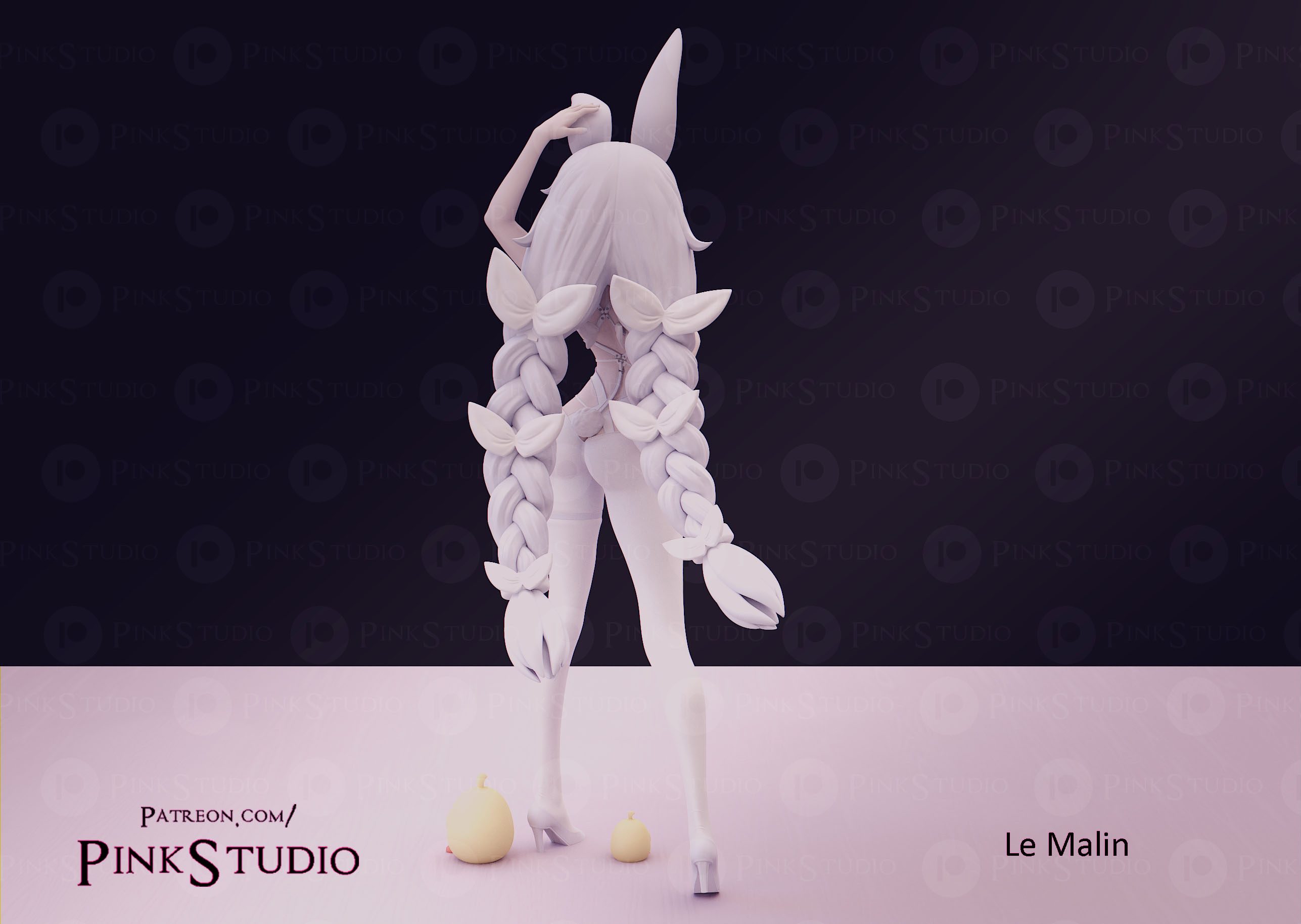 碧蓝航线-LeMalin恶毒号 手办3D打印模型