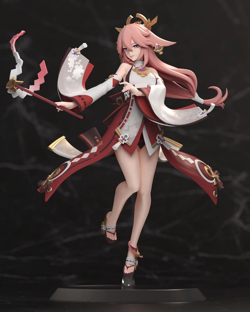 原神 八重神子3D打印模型