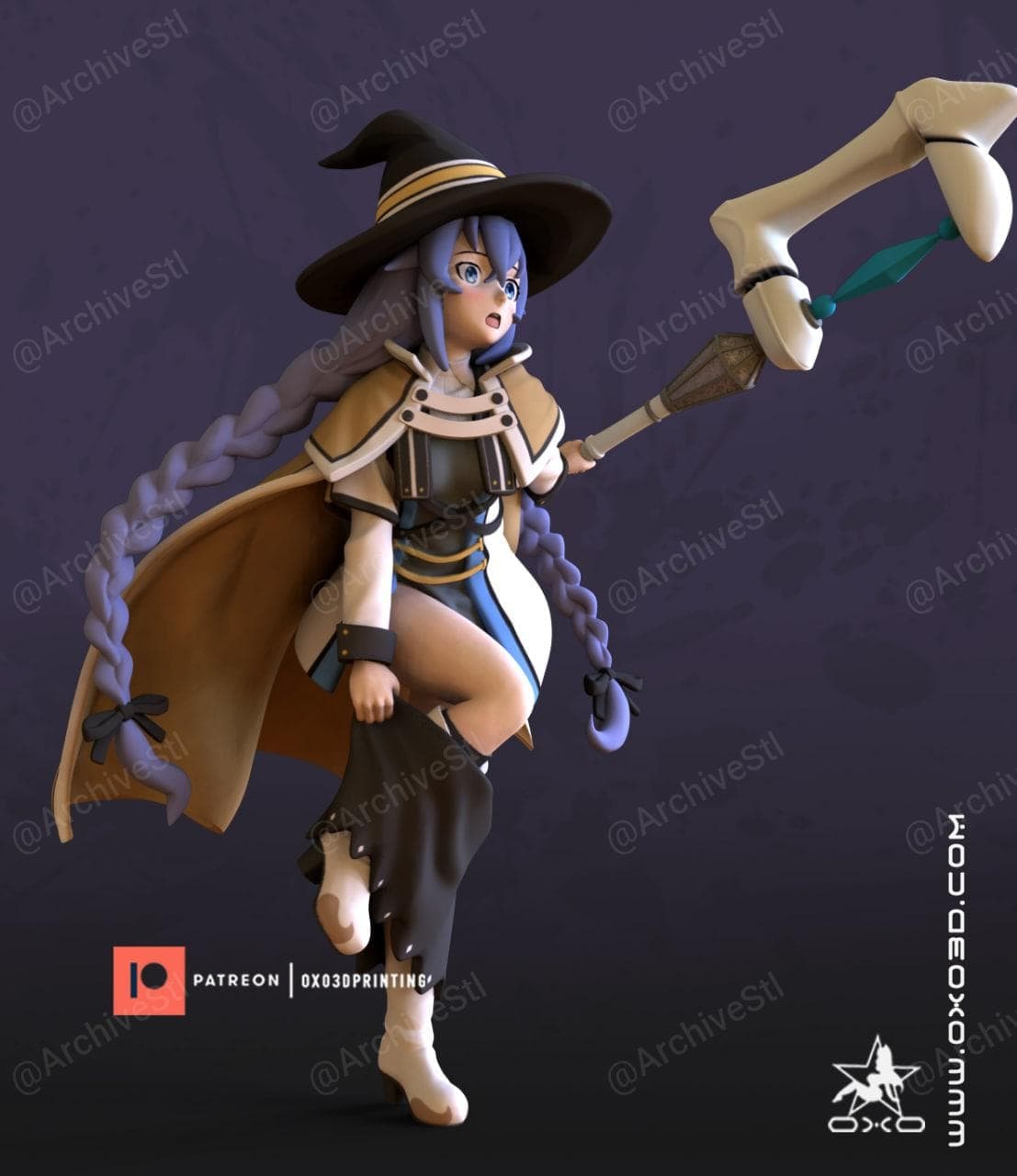 无职转生—洛琪希 3D打印手办模型