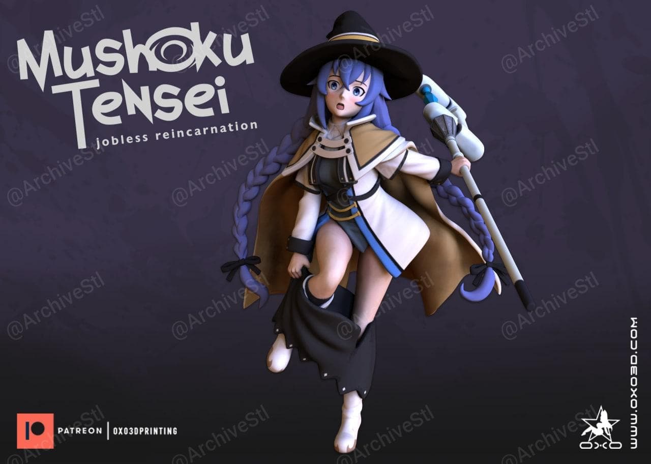 无职转生—洛琪希 3D打印手办模型