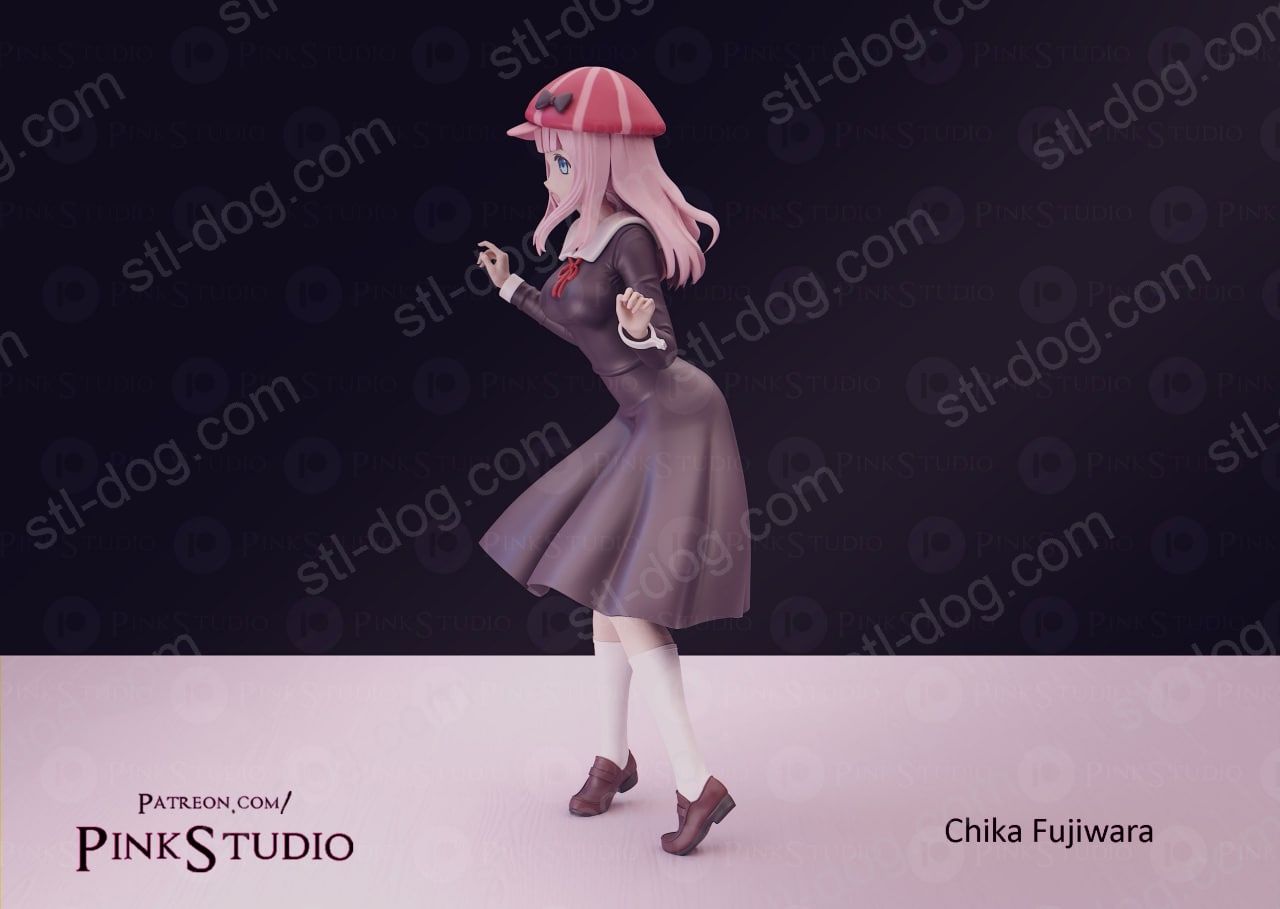 辉夜大小姐想让我告白 藤原千花3D打印模型