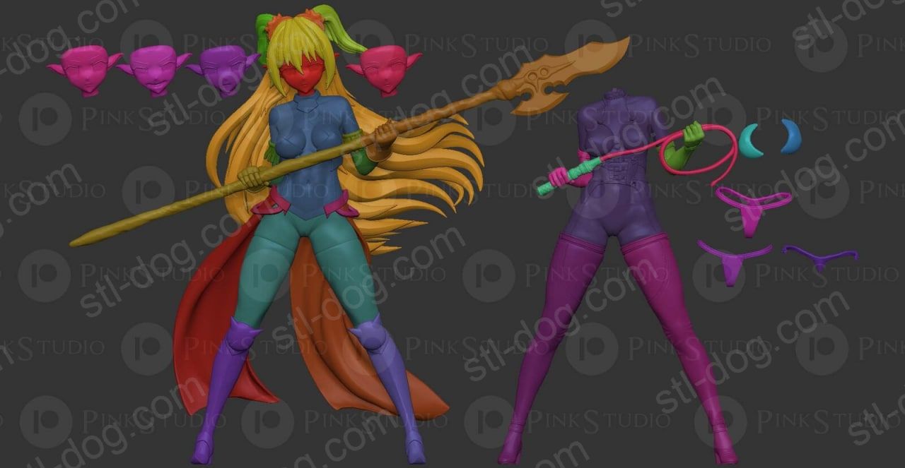 异世界魔王与召唤少女的奴隶魔术-库尔姆 3D打印手办模型