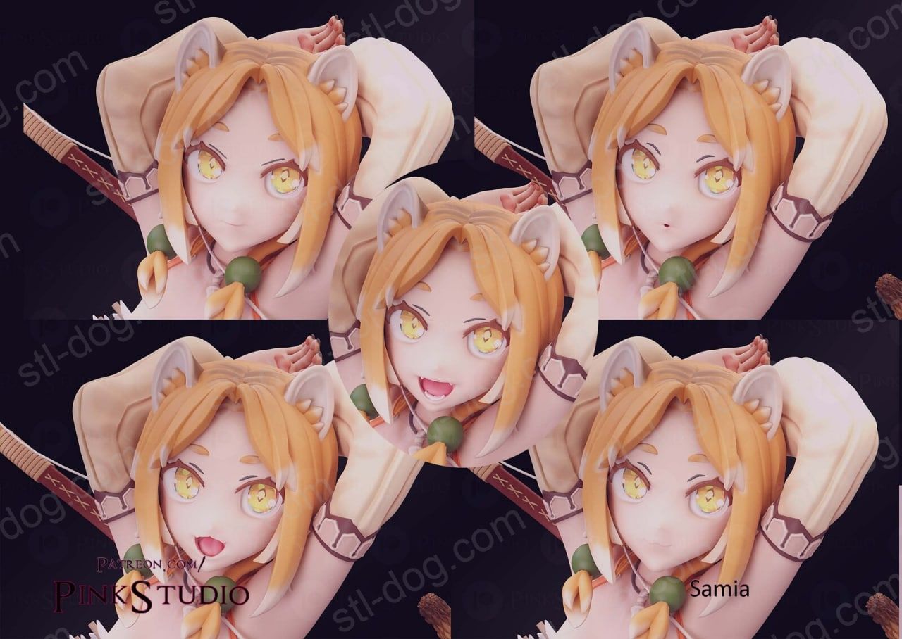 成为铁匠在异世界度过悠闲人生-夏妙 3D打印模型