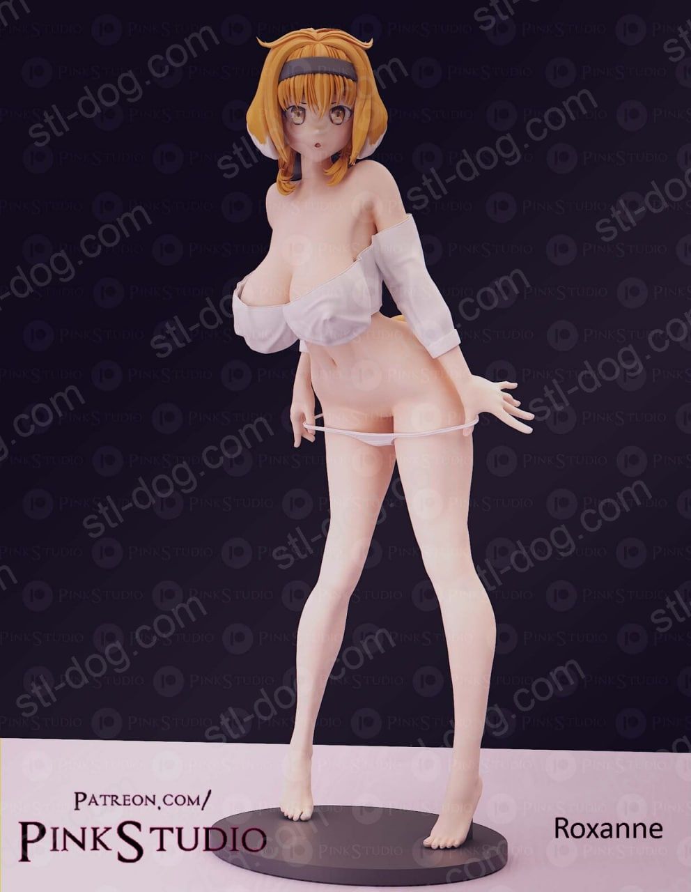 在异世界迷宫开后宫-罗克珊 3D打印手办模型