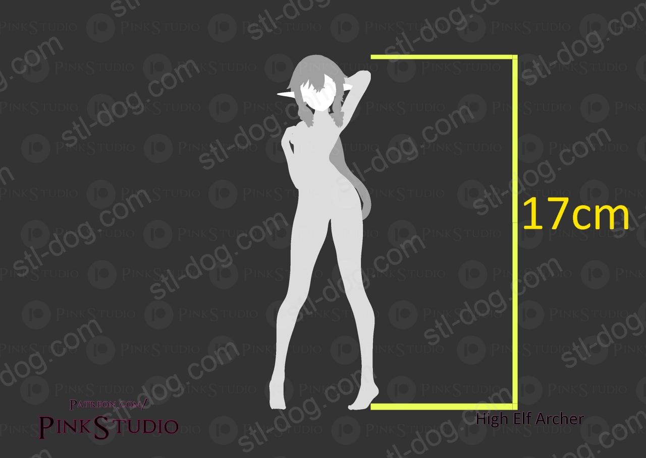 哥布林杀手 妖精弓手 3D打印模型