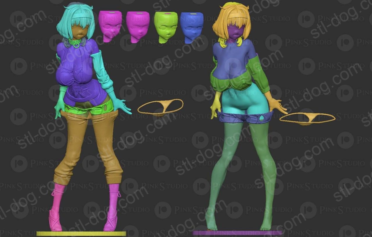 在异世界迷宫开后宫-罗克珊 3D打印手办模型