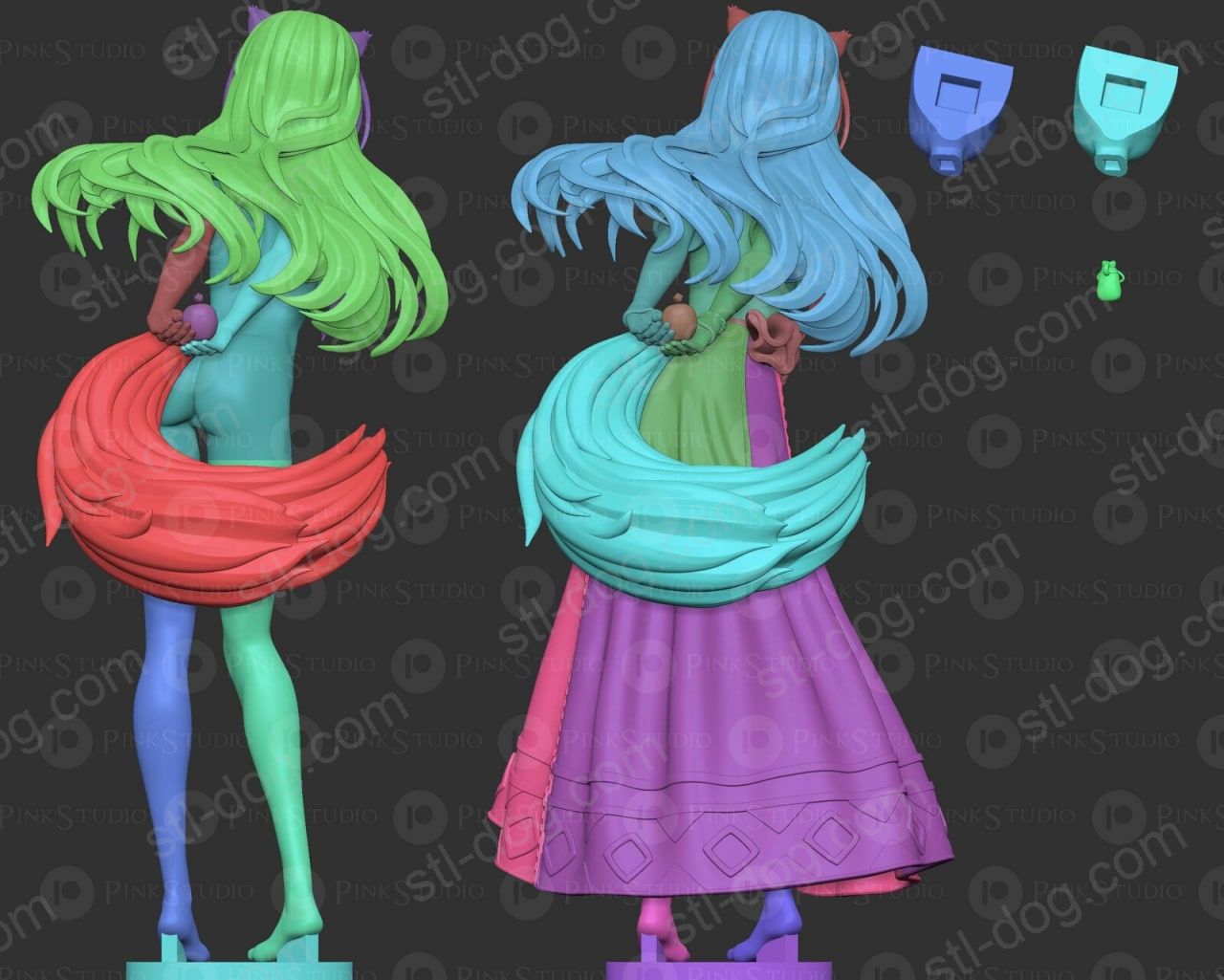 狼与香辛料 赫罗 3D打印手办模型