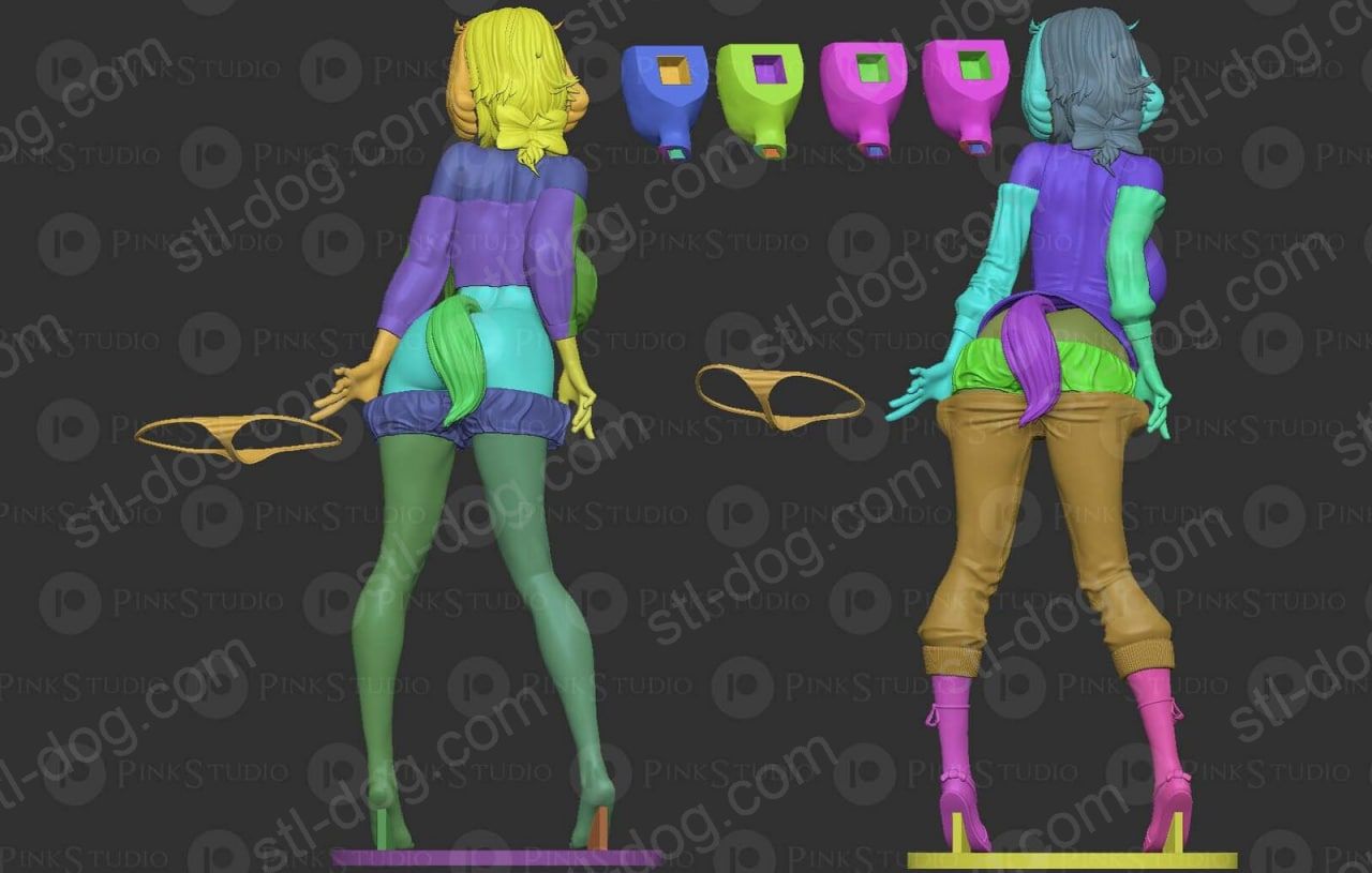 在异世界迷宫开后宫-罗克珊 3D打印手办模型