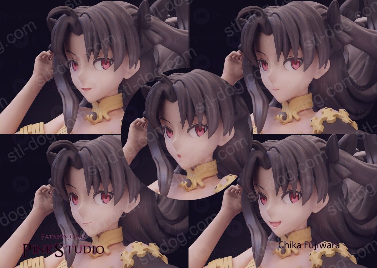 Fate 伊什塔尔/远坂凛 3D打印模型