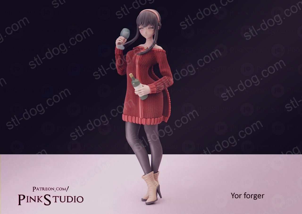 间谍过家家-约尔 3D打印模型