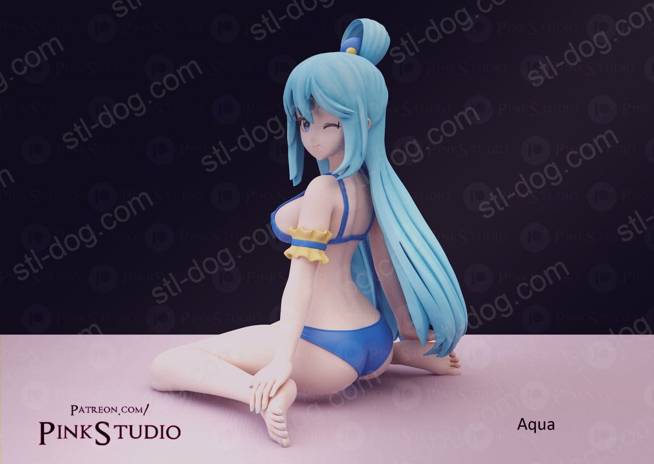 为美好的世界献上祝福-阿克娅 3D打印模型