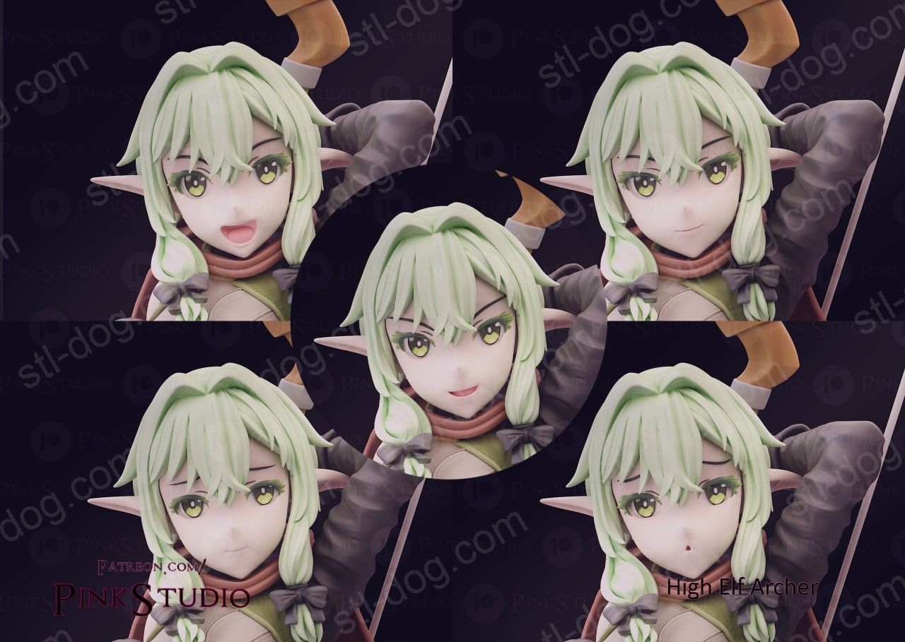 哥布林杀手 妖精弓手 3D打印模型