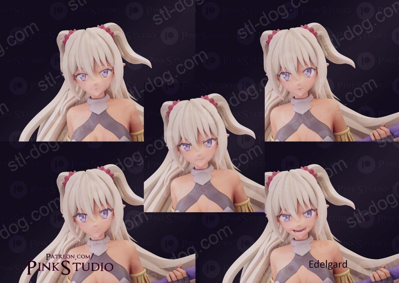 异世界魔王与召唤少女的奴隶魔术-库尔姆 3D打印手办模型