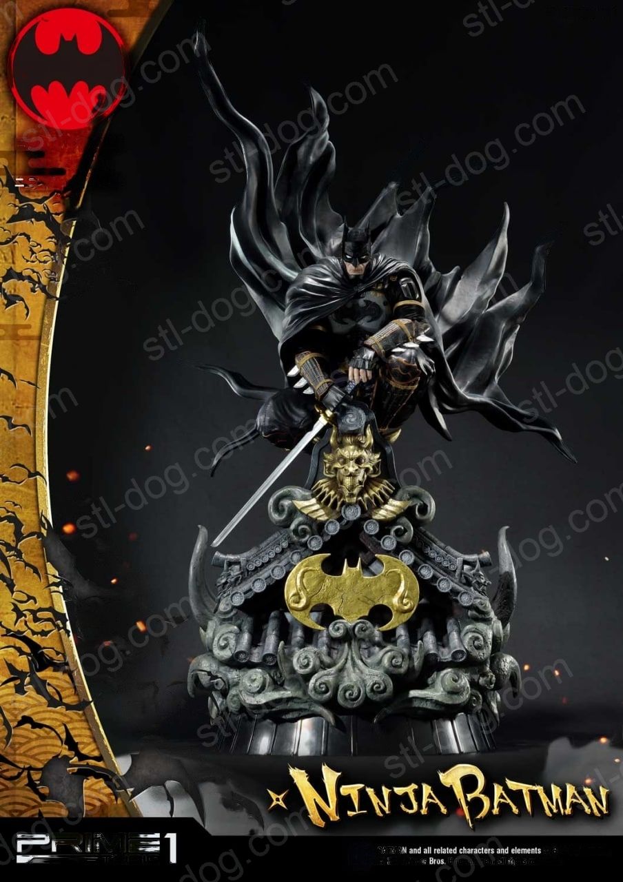 忍者蝙蝠侠 (Ninja Batman) 3D打印图纸