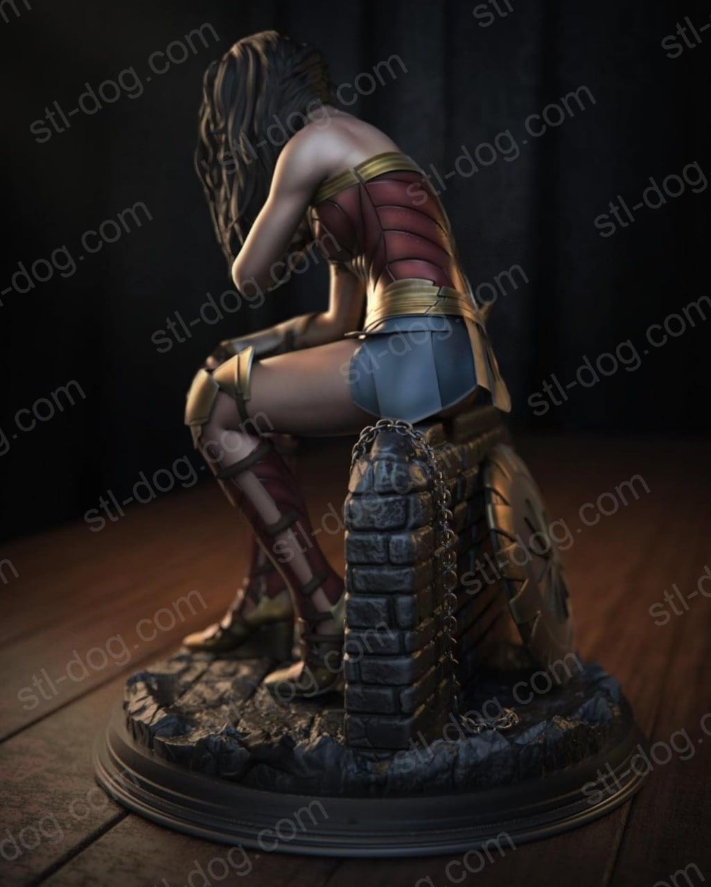 DC 神奇女侠（Wonder Woman）3D打印图纸