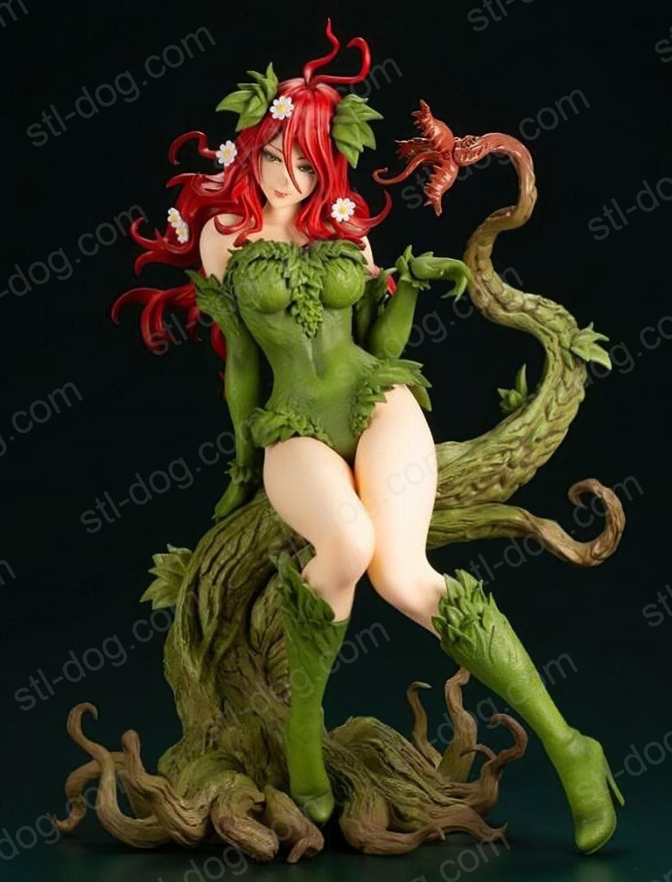 DC 毒藤女(Poison Ivy) 3D打印图纸