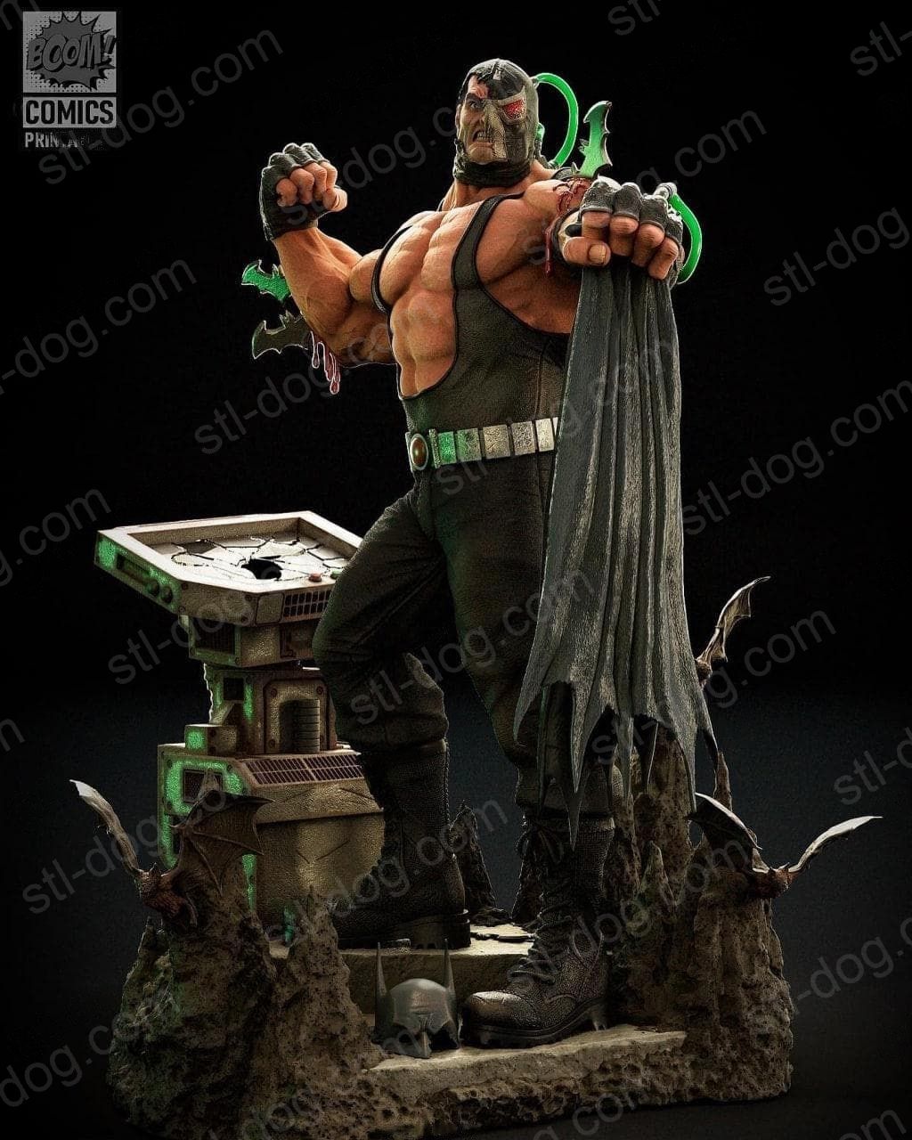 DC 贝恩(Bane) 3D打印图纸