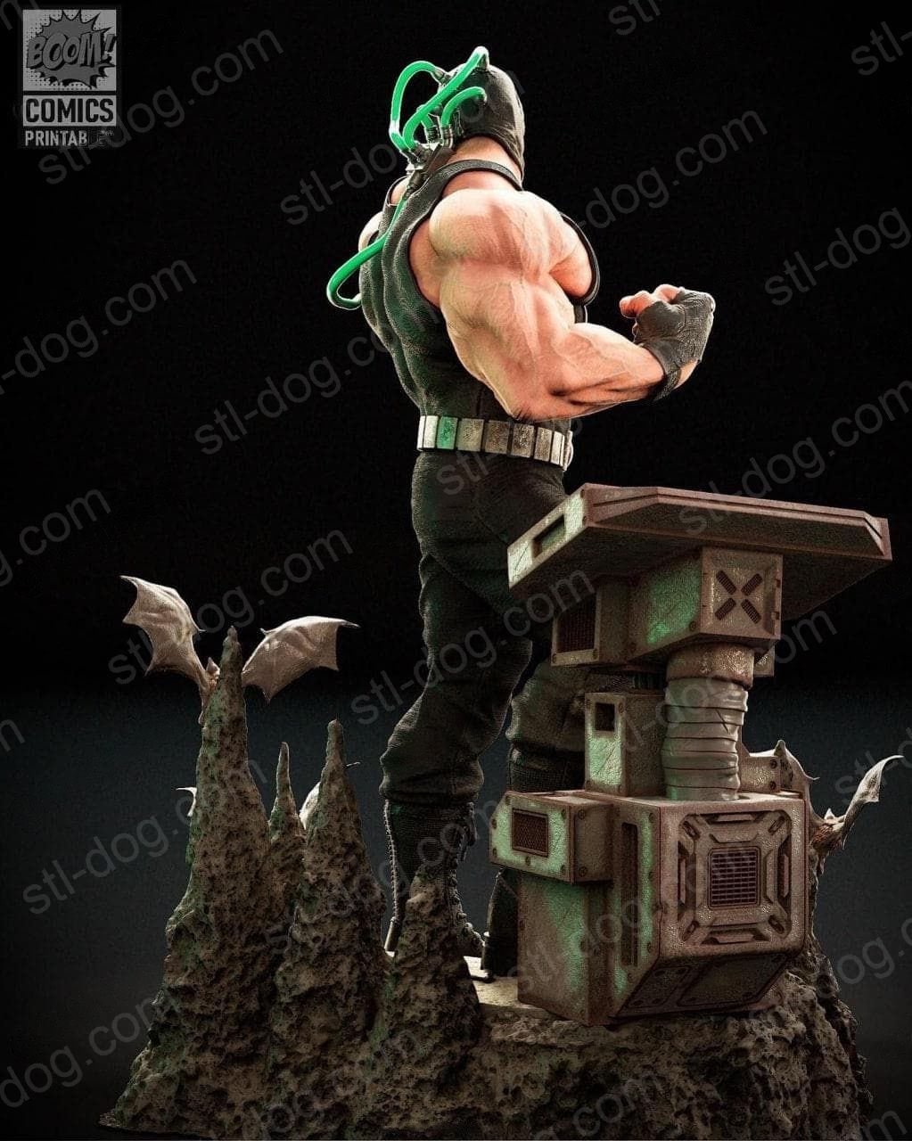 DC 贝恩(Bane) 3D打印图纸