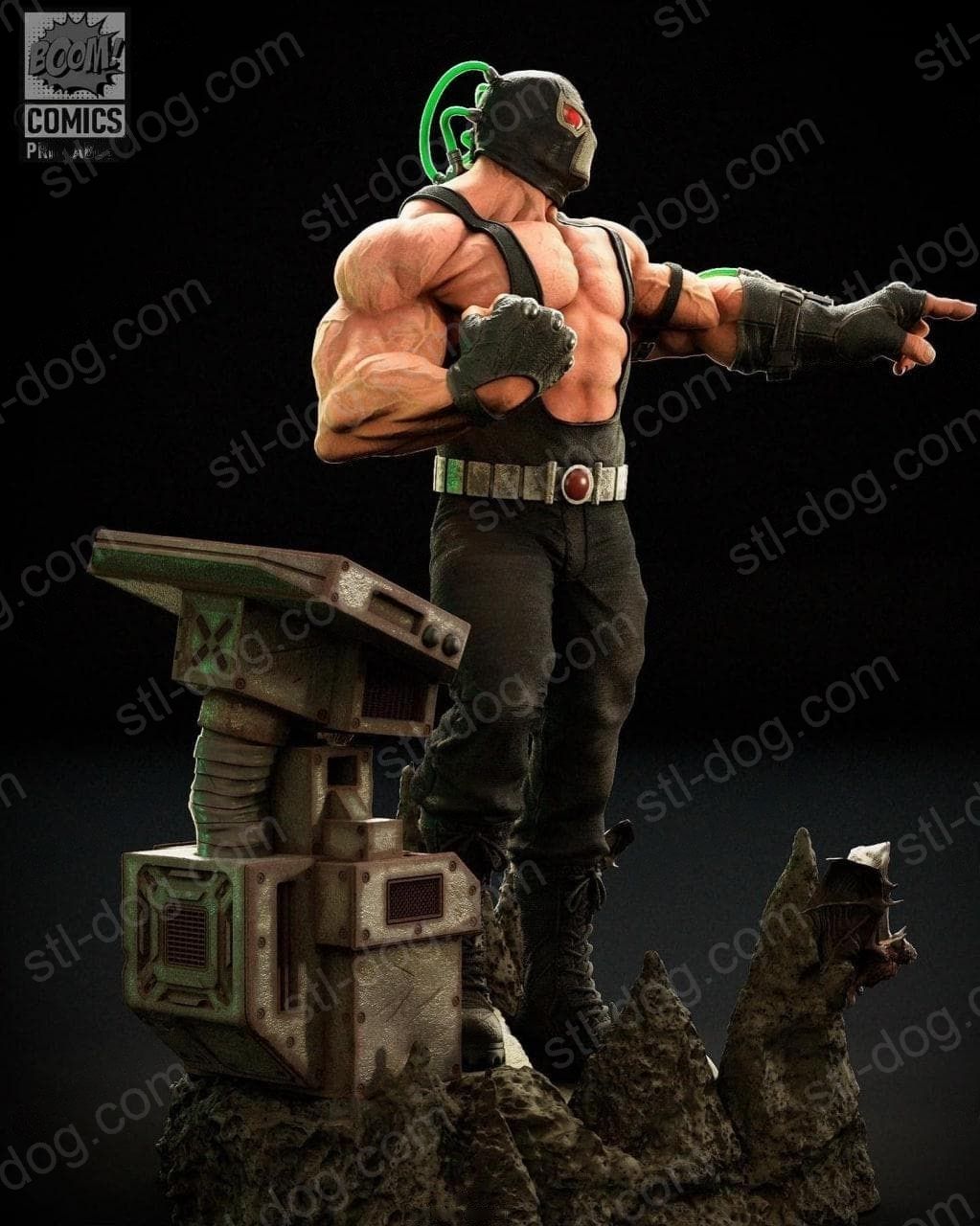 DC 贝恩(Bane) 3D打印图纸