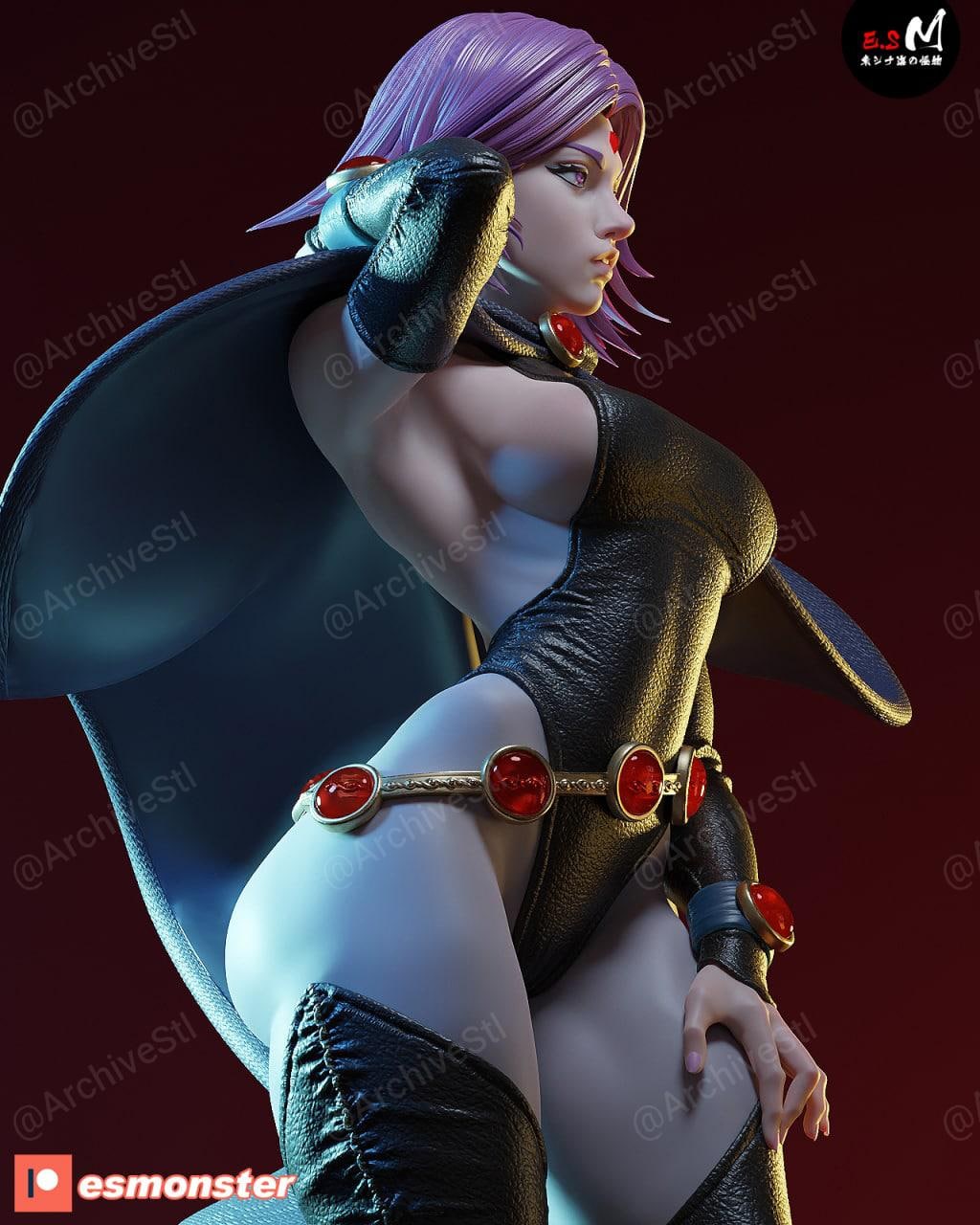 DC 渡鸦(Raven) 3D打印图纸