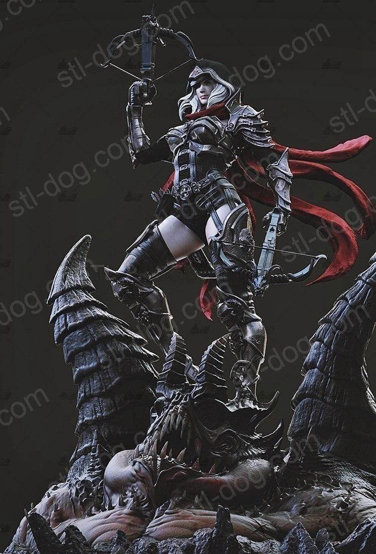 恶魔猎人(Demon Hunter) 3D打印图纸