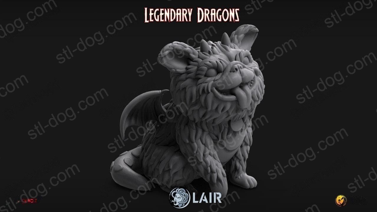传奇巨龙(Legendary Dragons) 3D打印图纸