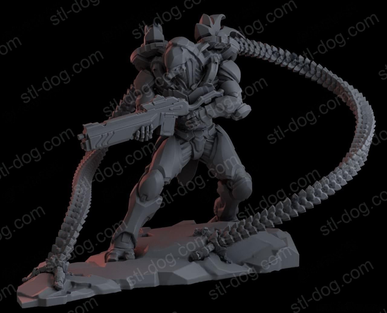 机械战士 Cyborg 3D打印图纸