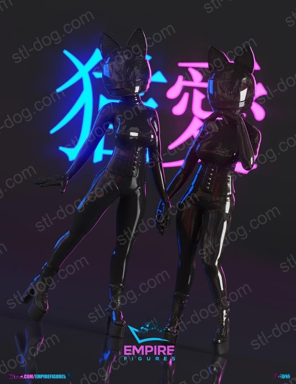 猫爱(Cat Love) 3D打印模型图纸