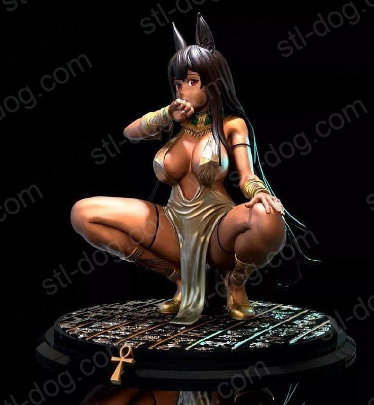 女阿努比斯(Anubis) 3D打印图纸