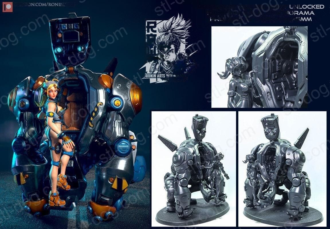 Silverback and Jane 3D打印图纸