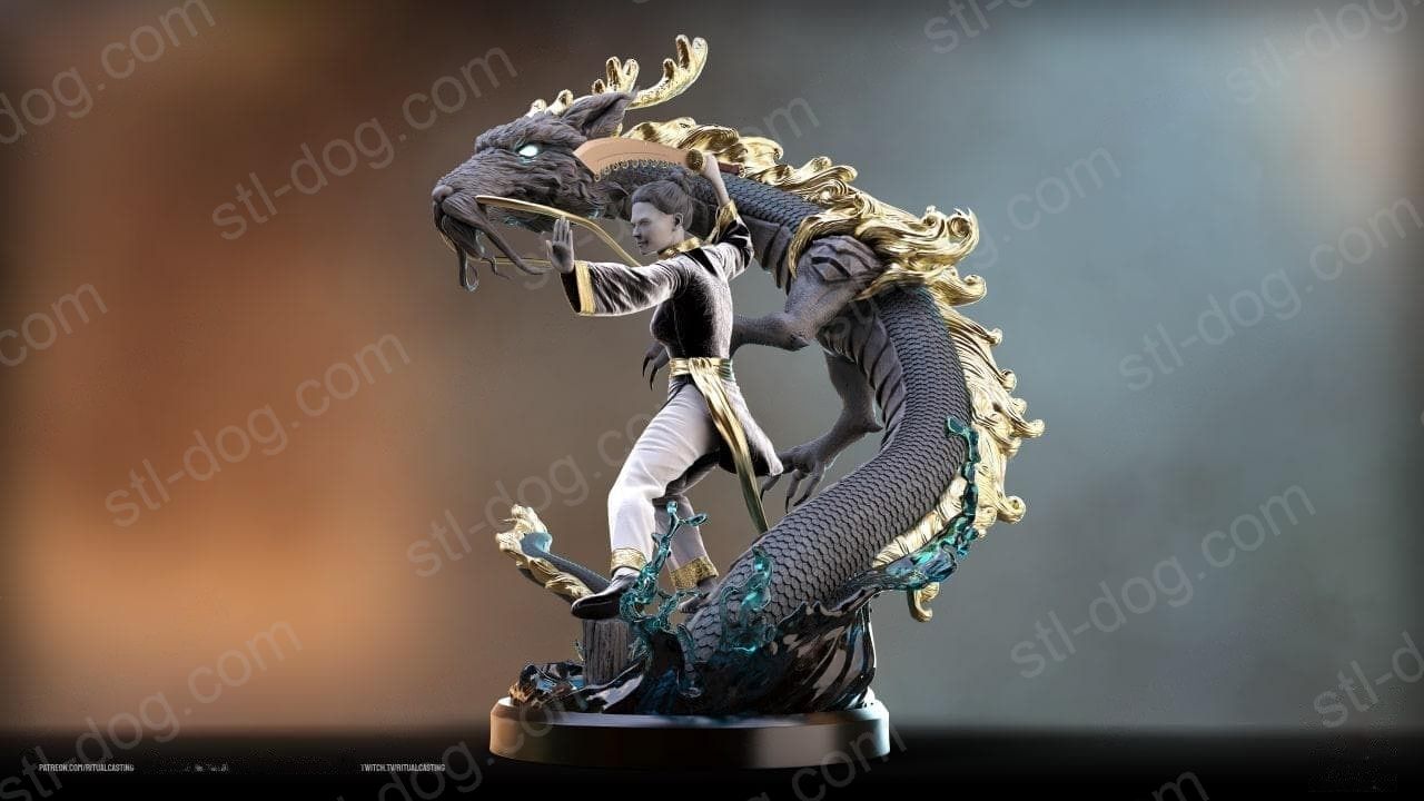 女修 - 东方优雅 3D打印图纸