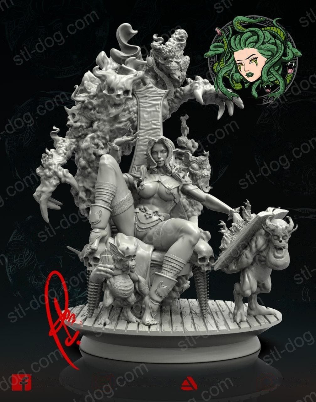 召唤灵魂者 (Summoner Of Spirits) 3D打印图纸