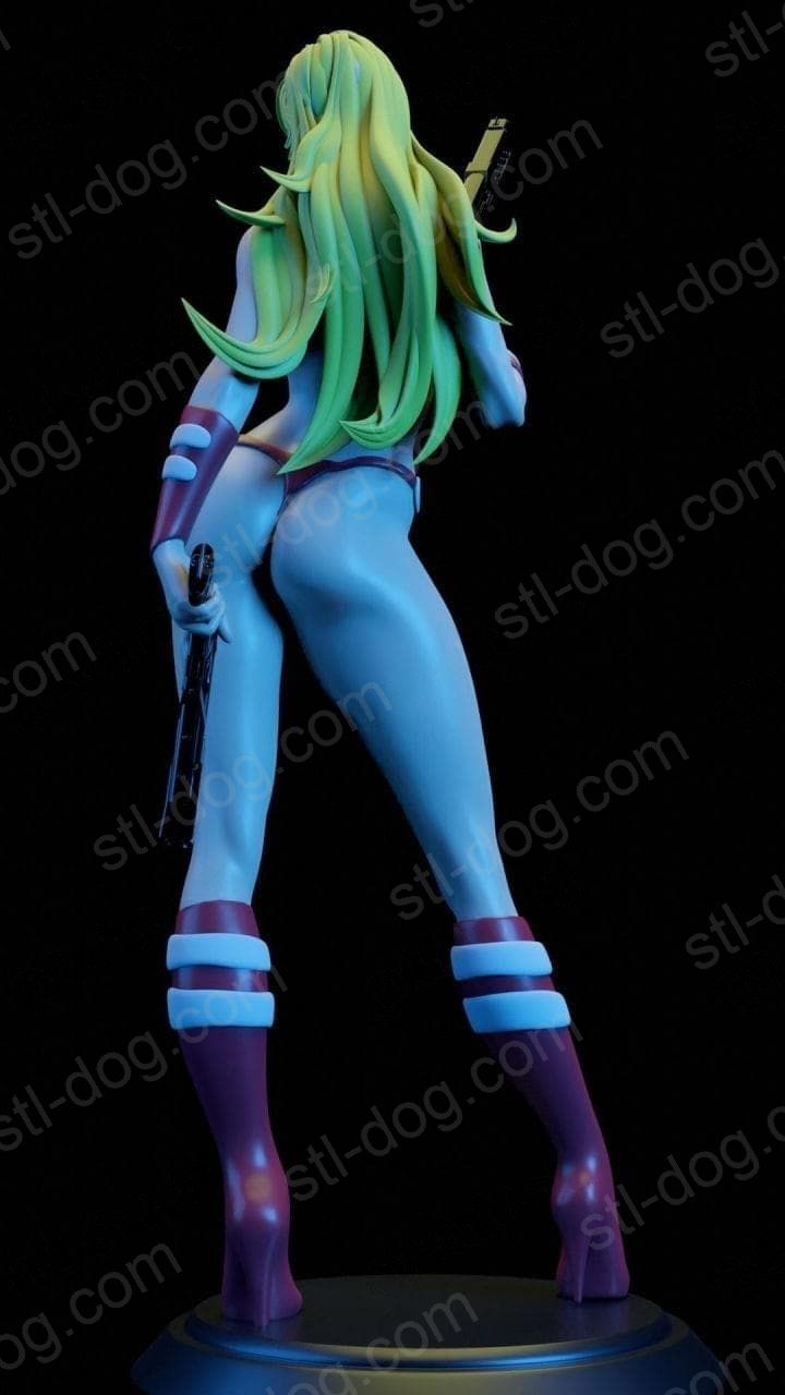 哥普拉  Space Adventure Cobra - Dominique 3D打印图纸