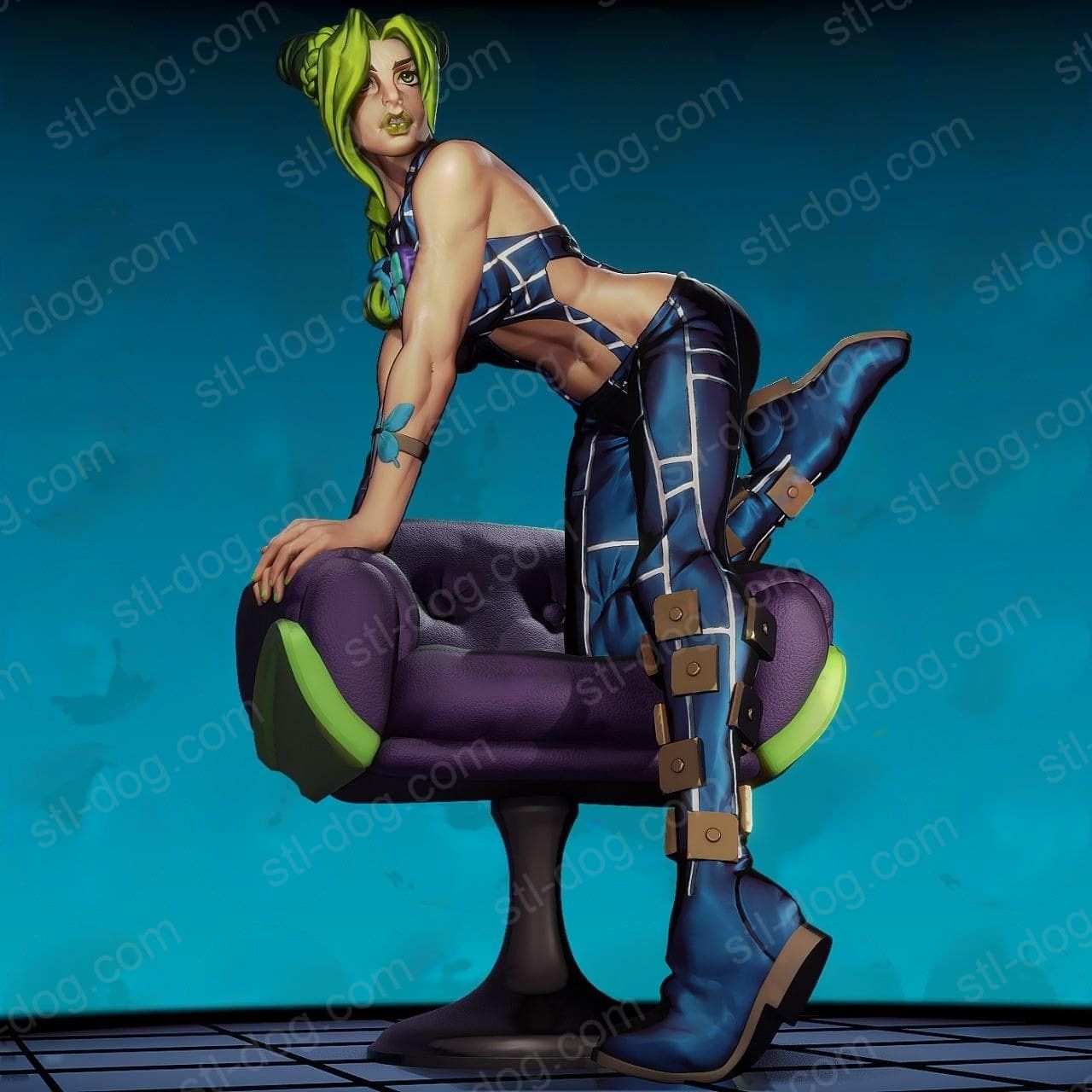 JoJo的奇妙冒险(Jolyne) 3D打印图纸