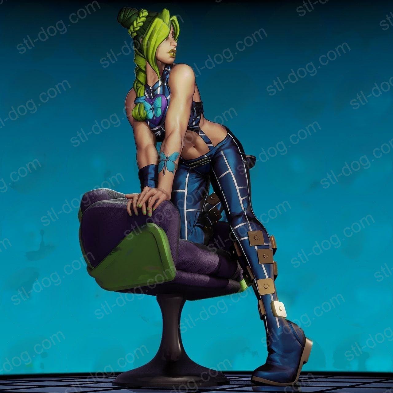 JoJo的奇妙冒险(Jolyne) 3D打印图纸