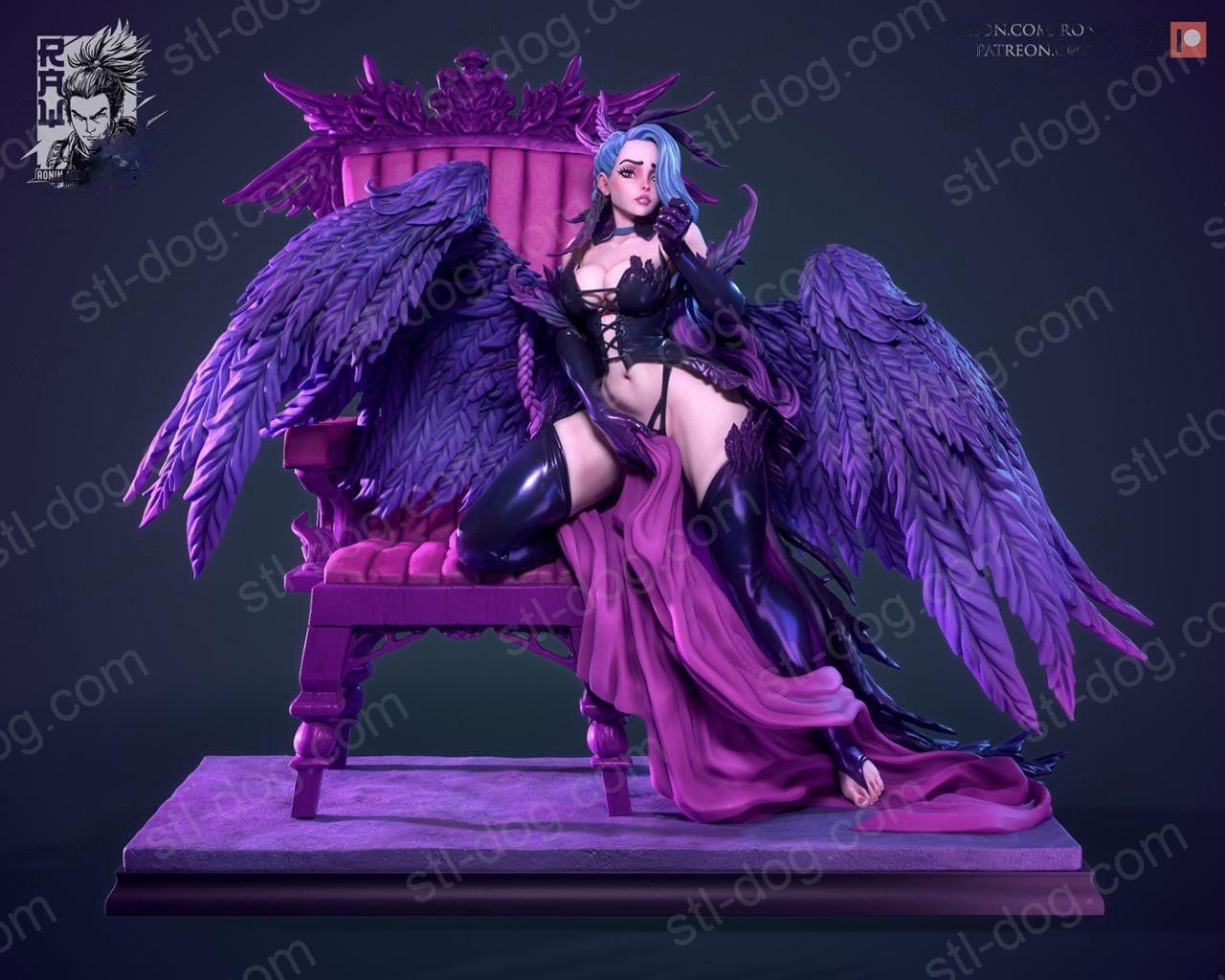 堕落天使 3D打印图纸