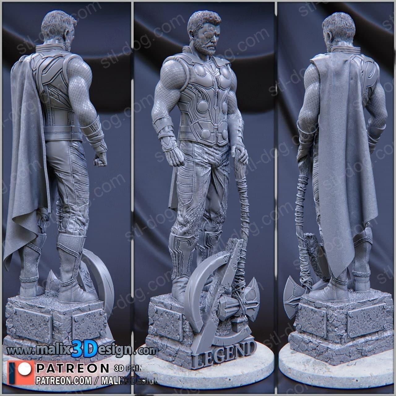 雷神奥丁（Thor）3D打印图纸