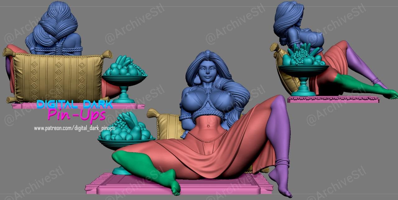 茉莉公主 (Jasmine) 3D打印图纸