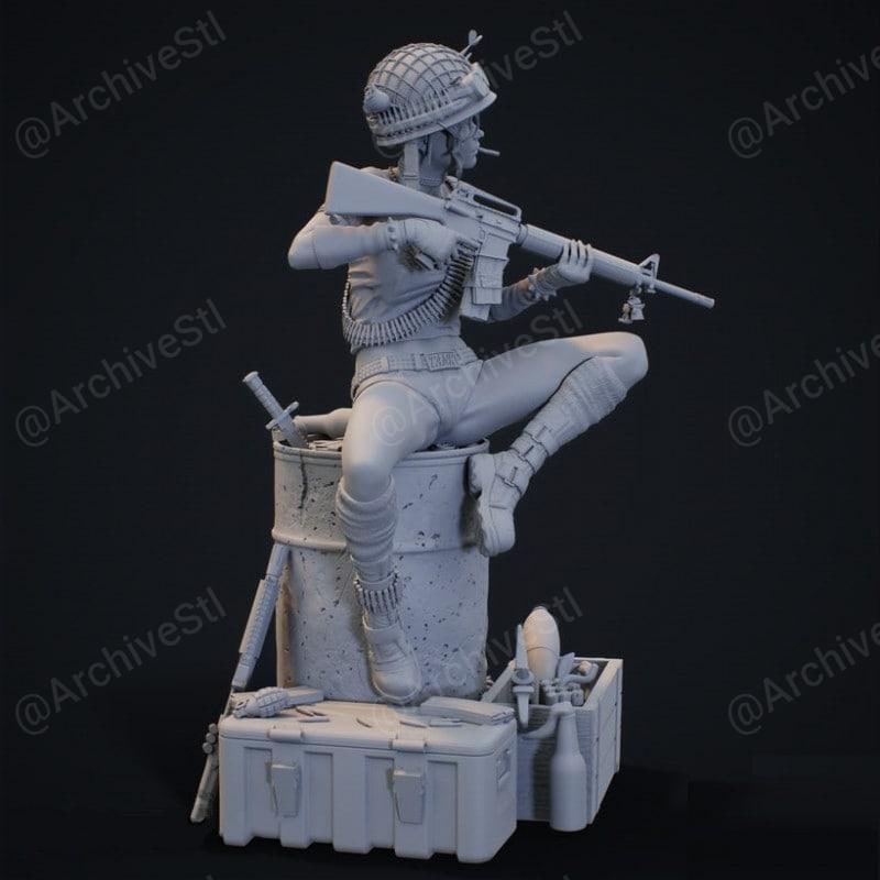 坦克女孩(Tank Girl) 3D打印图纸