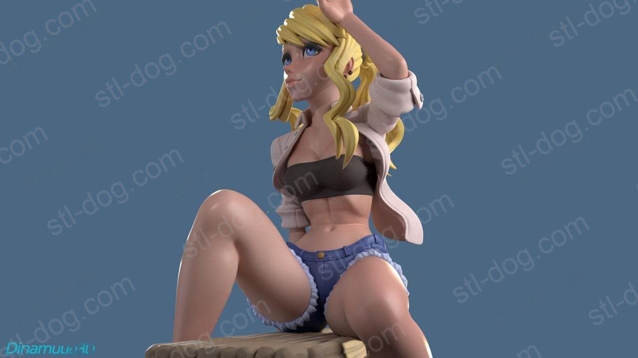 温莉·洛克贝尔 - 钢之炼金术师  3D打印图纸