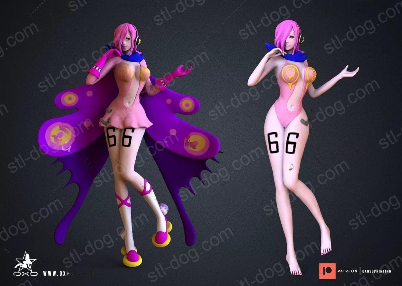 海贼王 文斯莫克·蕾玖 Reiju 3D打印图纸