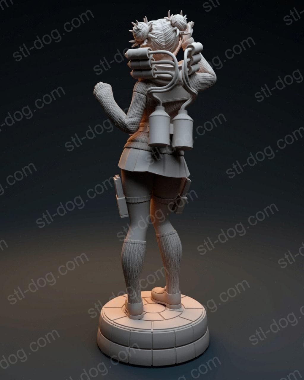 我的英雄学院 咎日美子 Himiko Toga 3D打印图纸