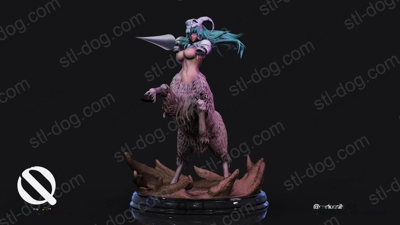 死神 境·界 妮莉艾露·杜·欧德修凡克 Neliel 3D打印图纸