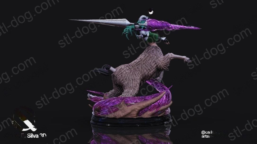 死神 境·界 妮莉艾露·杜·欧德修凡克 Neliel 3D打印图纸