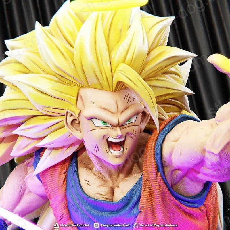 龙珠 孙悟空 VS 邪念波 Goku VS Janemba 3D打印图纸