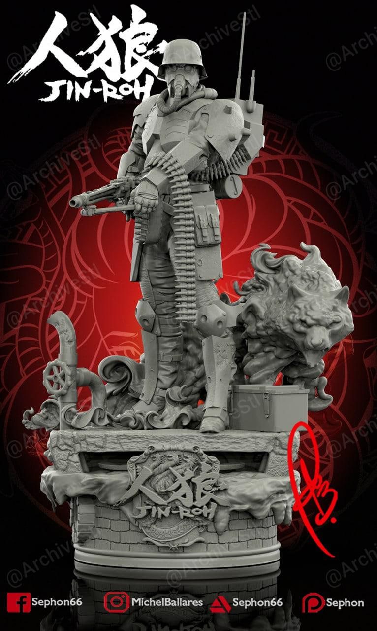 「Jin Roh」3D打印图纸