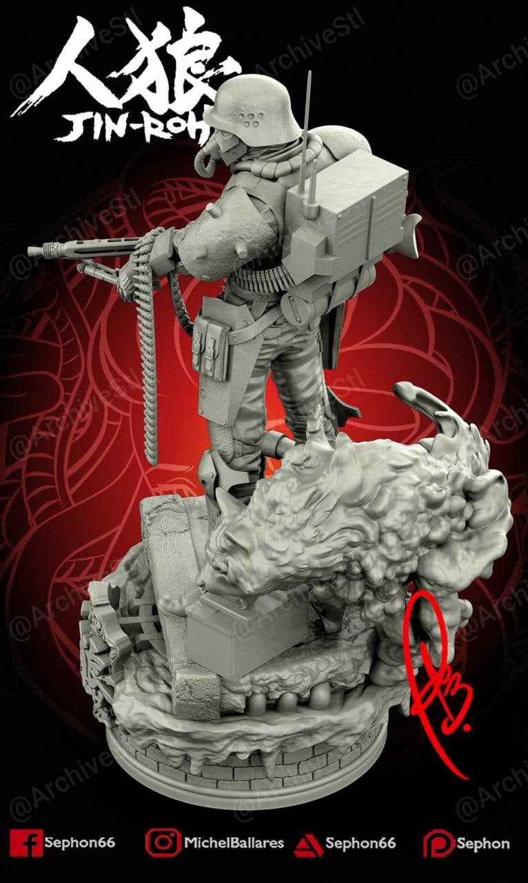 「Jin Roh」3D打印图纸