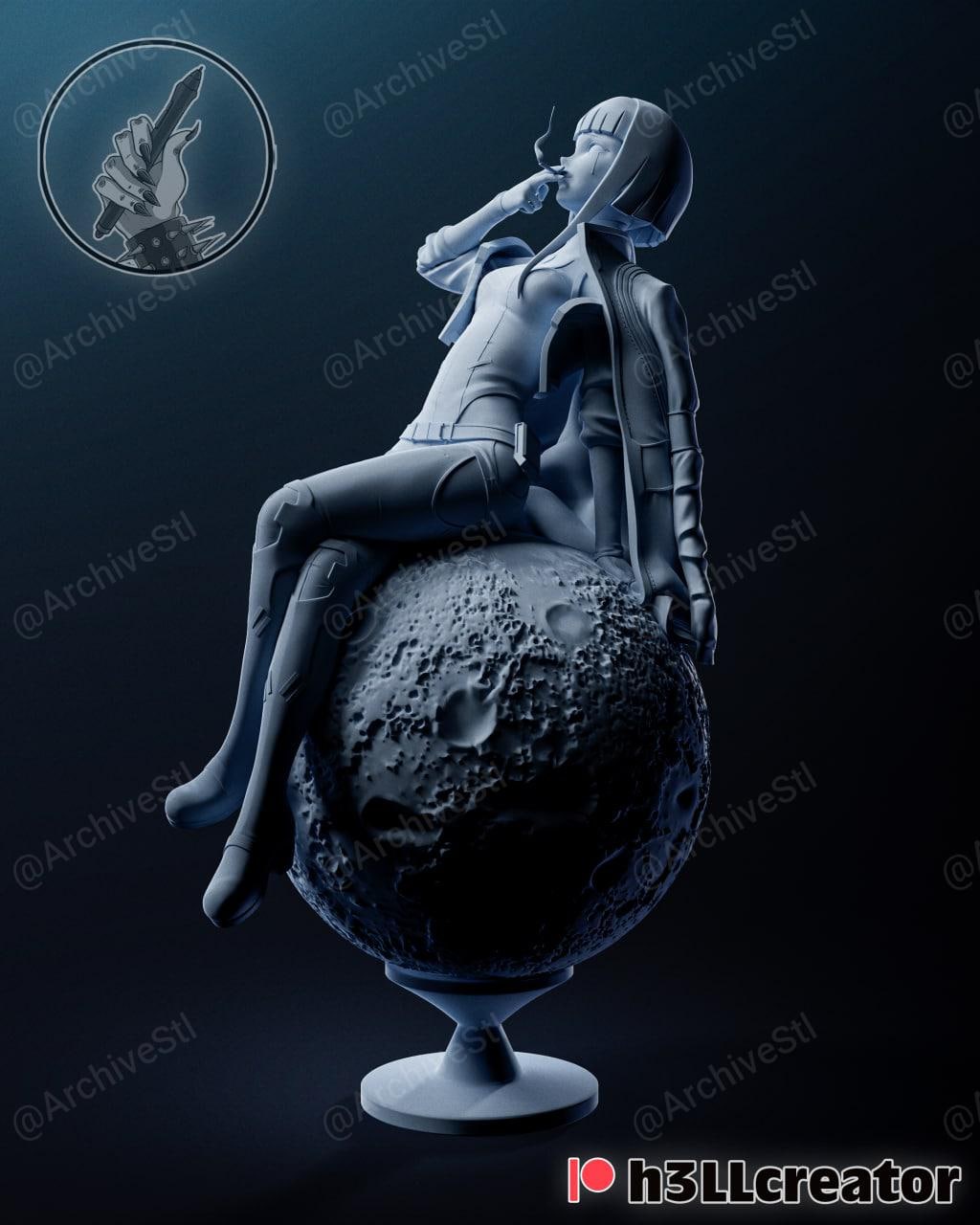 赛博朋克2077 露西 (Lucy) 3D打印图纸