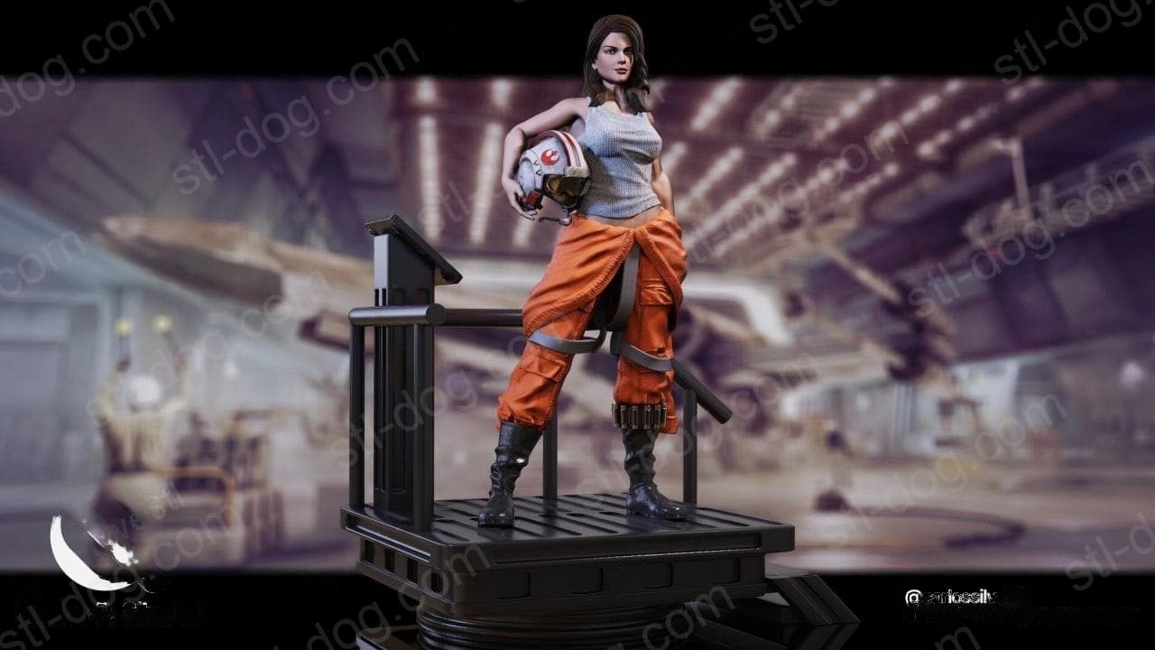 反叛飞行员(Rebel Pilot) 3D打印图纸