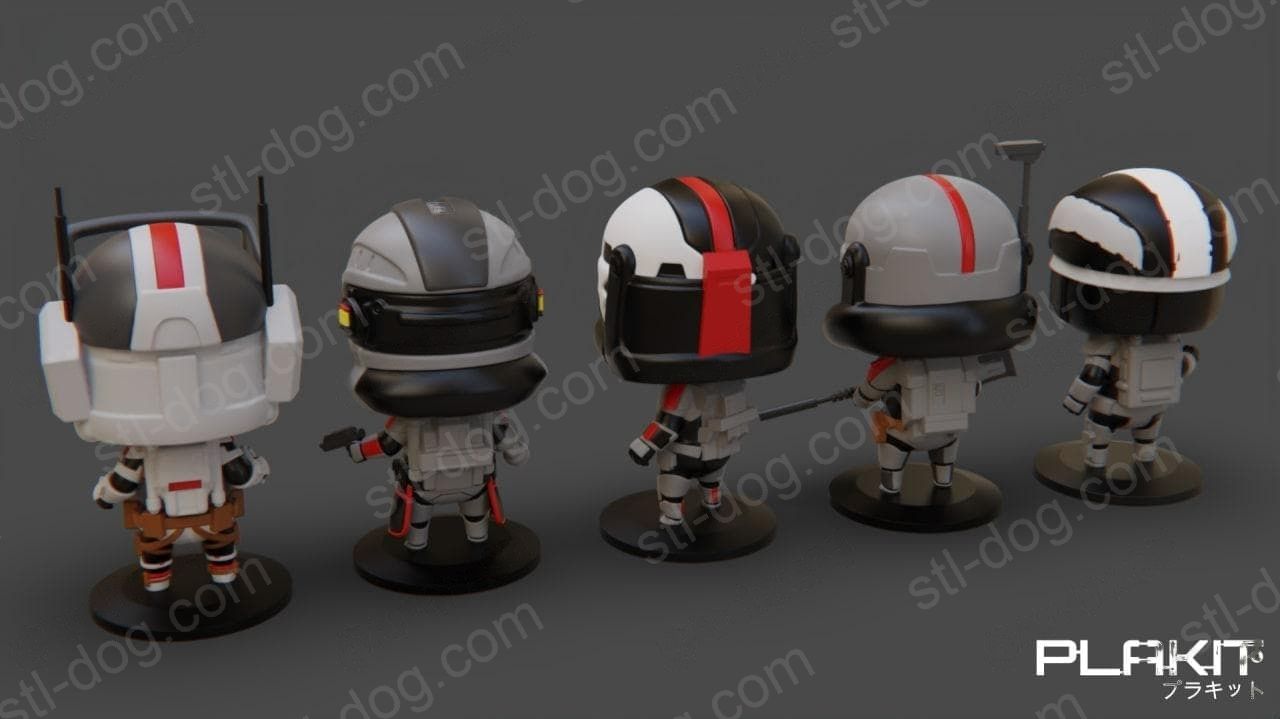 星球大战：异等小队 (The Bad Batch)3D打印图纸